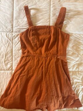Arizona Jean Company orange romper dress 🧡